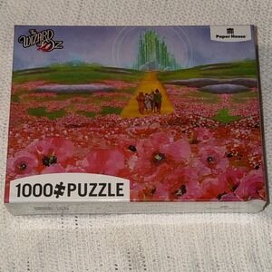 Paper House The Wizard of Oz Poppy Field 1000 Piece Jigsaw Puzzle New Sealed
